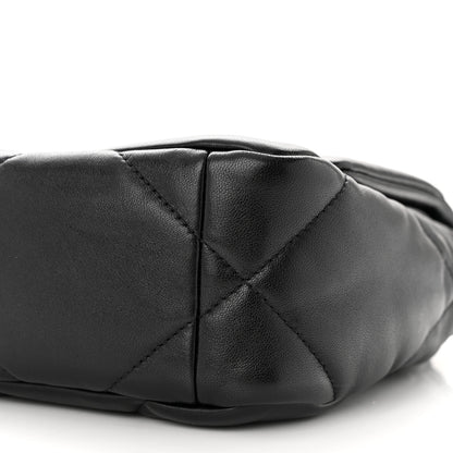 Chanel Lambskin Quilted Medium Chanel 19 Flap Black 10 of 11