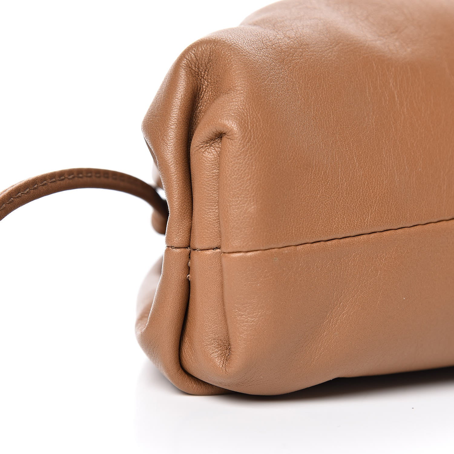 Bottega Veneta Butter Calfskin The Mini Pouch Camel 8 of 9