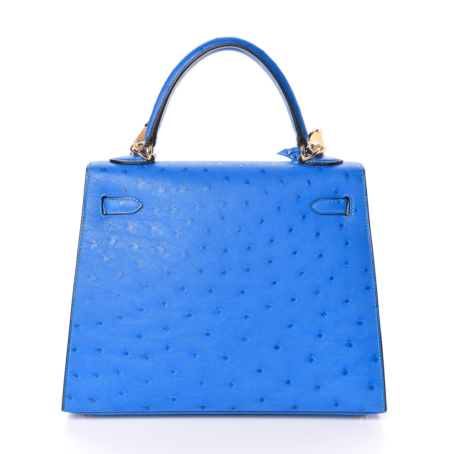 Ostrich Kelly Sellier 25 Bleuet