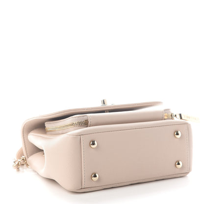 Chanel Caviar Quilted Small Business Affinity Flap Beige 3 of 9