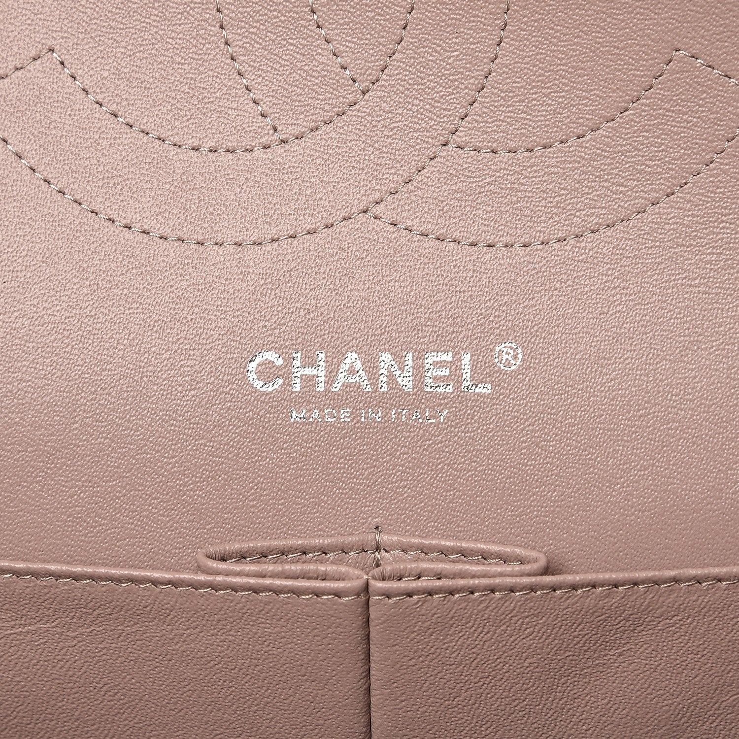 Chanel Caviar Quilted Jumbo Double Flap Grey 6 of 8