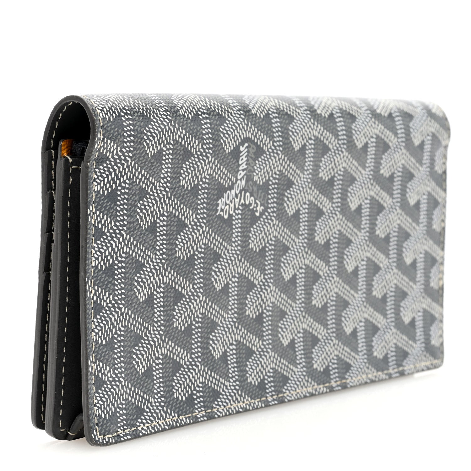 Goyard Goyardine Richelieu Wallet Grey 3 of 6