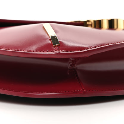 Celine Shiny Calfskin Chain Besace Triomphe Carmin 9 of 10