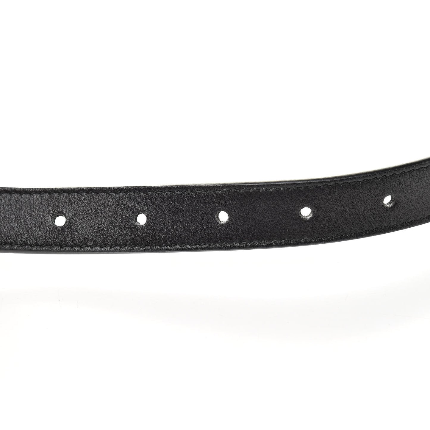 Calfskin Double G 20mm Belt 80 32 Black