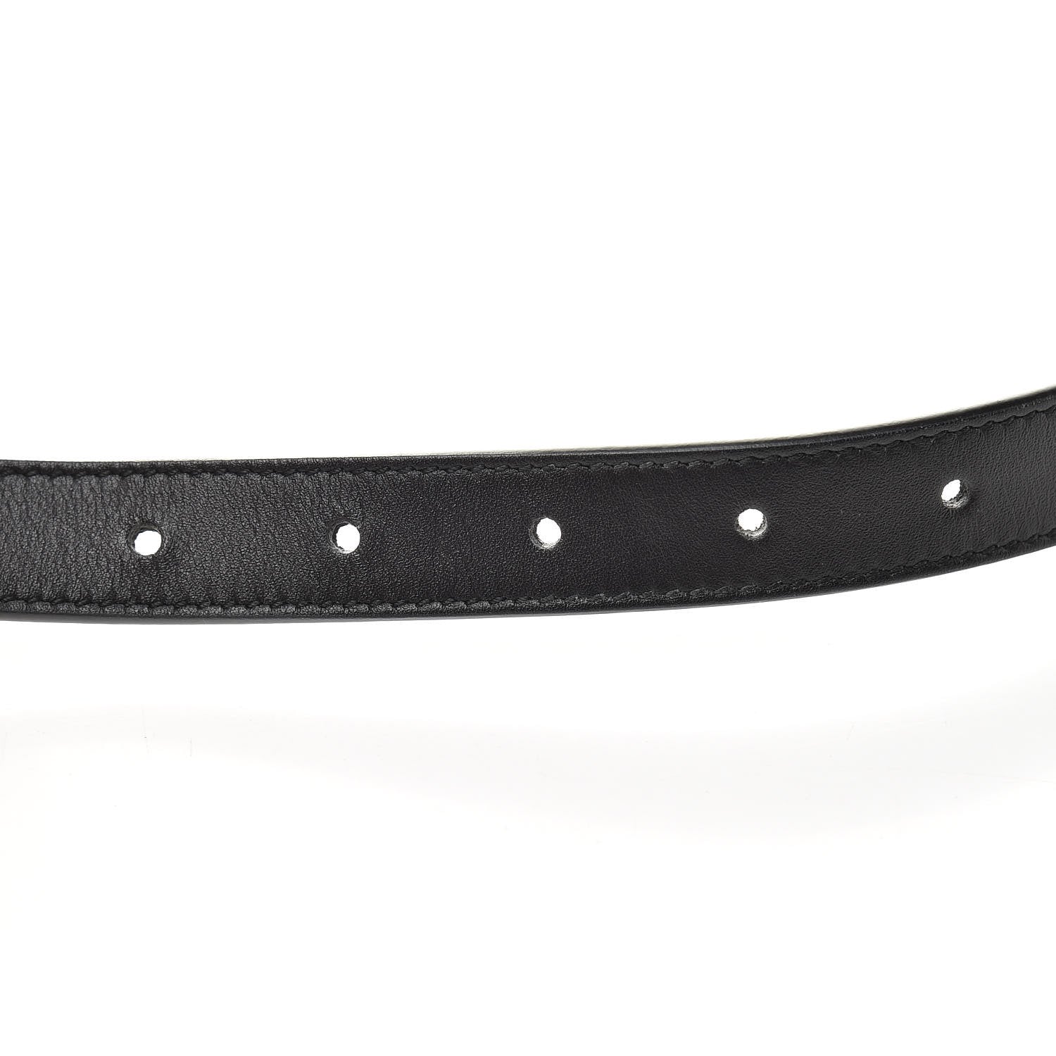 Gucci Calfskin Double G 20mm Belt 80 32 Black 6 of 6