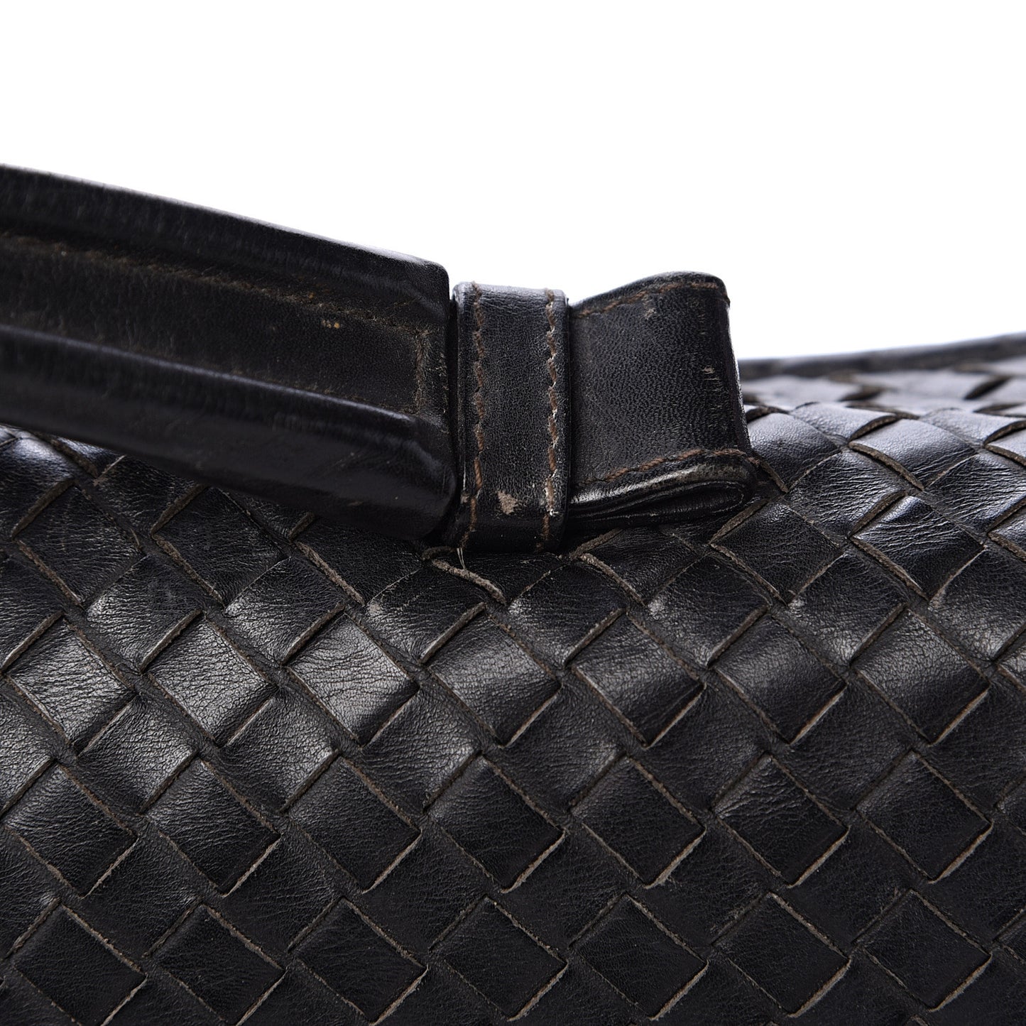 Nappa Intrecciato VN Briefcase Black