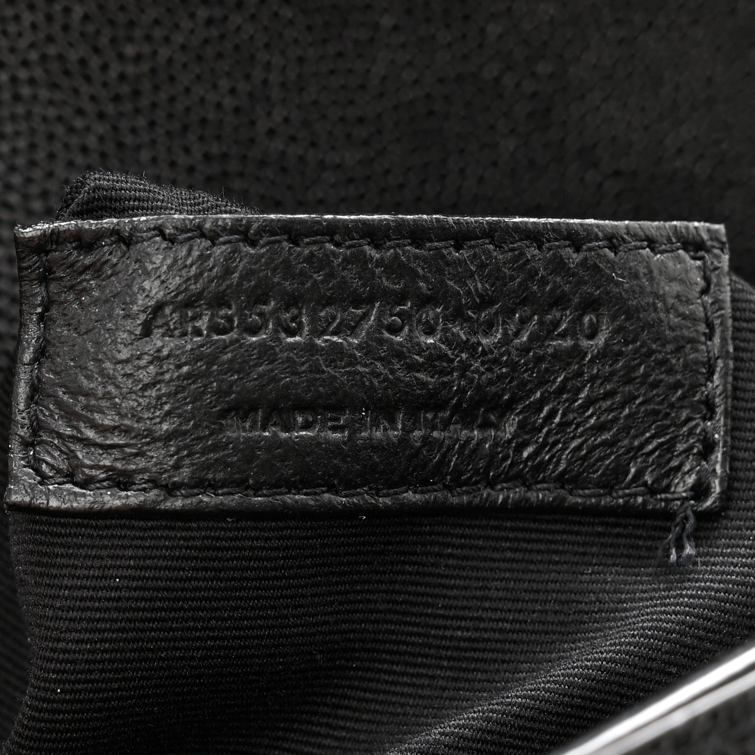 Saint Laurent SAINT LAURENT Grain De Poudre Monogram Cassandra Clasp Bag Black 8 of 14