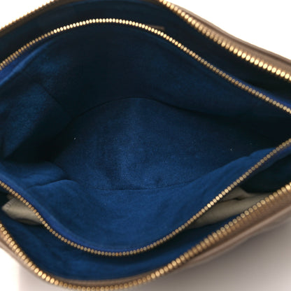 Louis Vuitton Lambskin Embossed Monogram Coussin PM Taupe 6 of 11