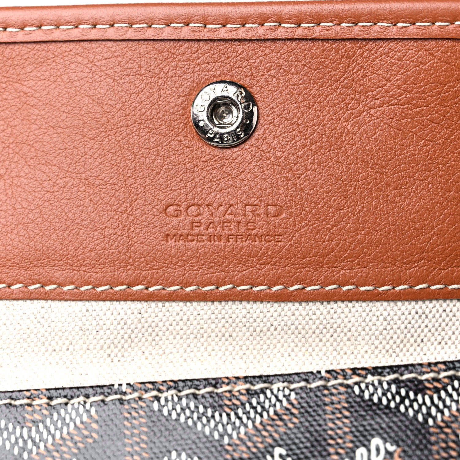 Goyard Goyardine Saint Louis GM Black Gold 7 of 14