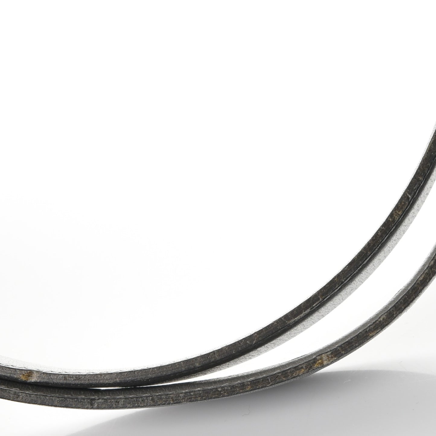 Box Reversible 32mm Belt Strap 70 Graphite Gris Perle