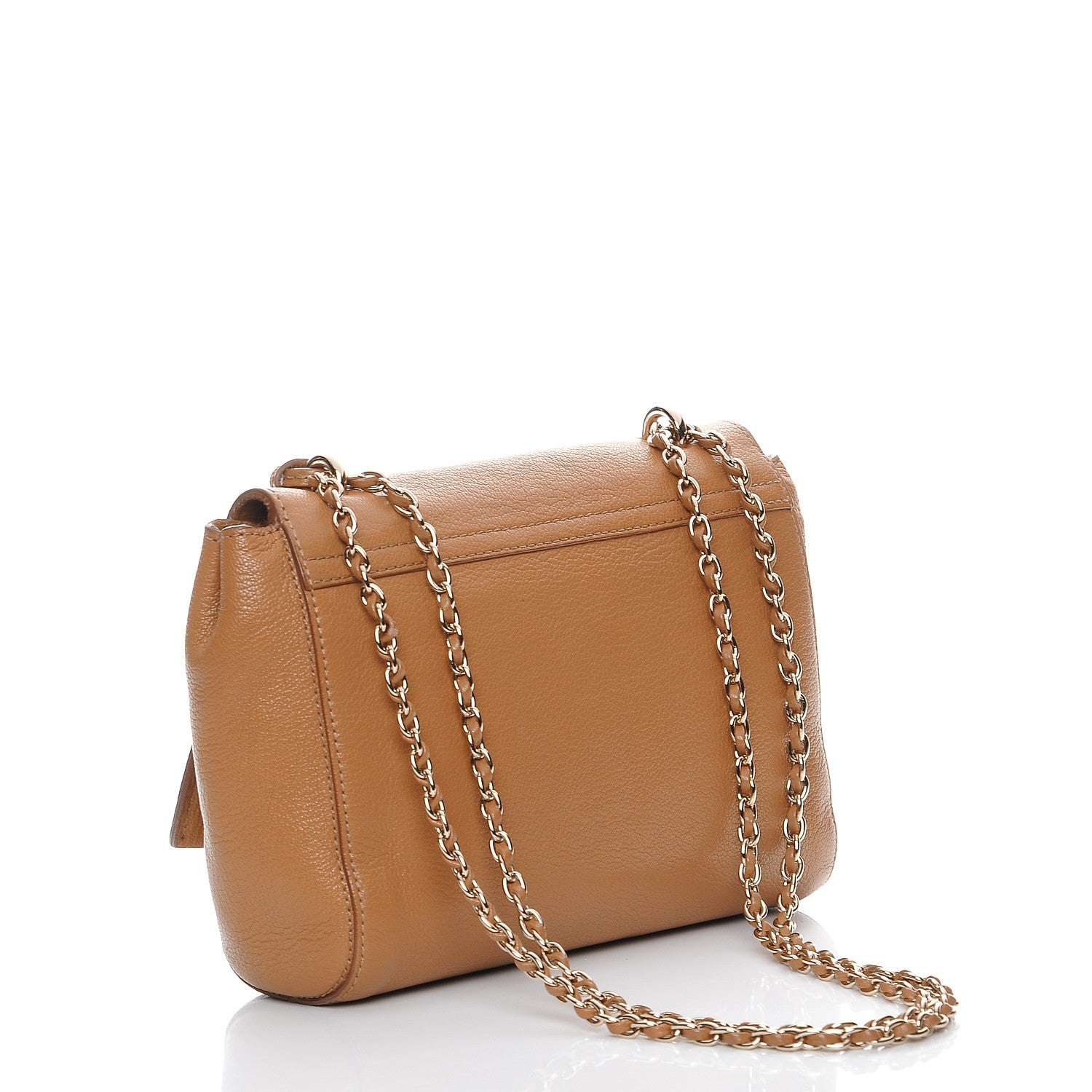 Mulberry Glossy Goatskin Lily Deer Brown 3 of 9