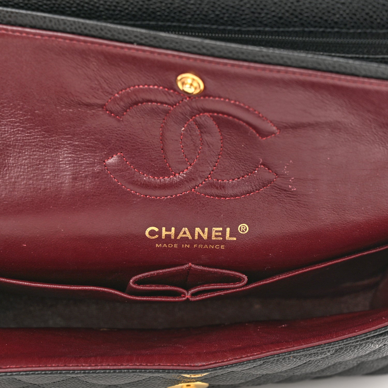 Chanel Caviar Quilted Small Double Flap Black 5 of 11