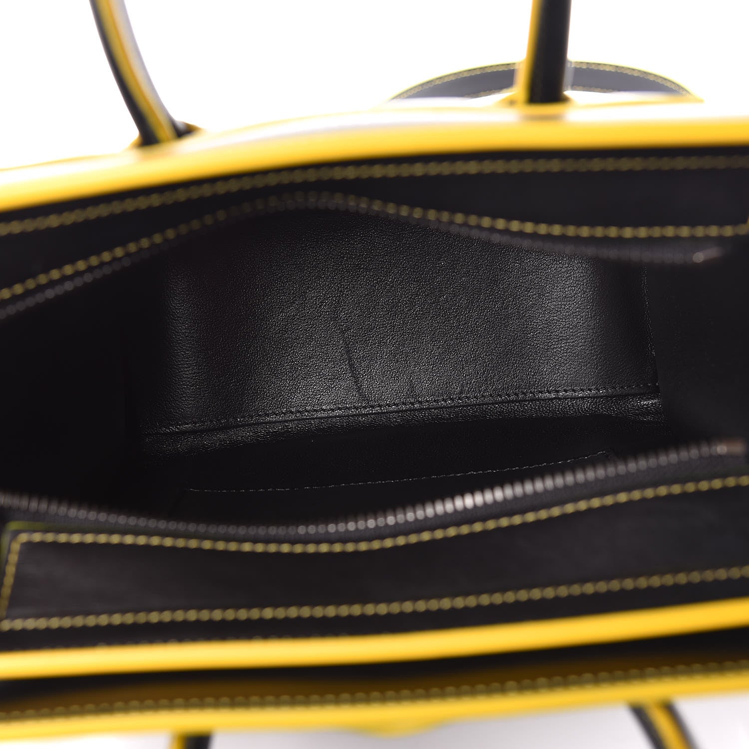 Celine Satin Calfskin Nano Debossed Luggage Black 5 of 11