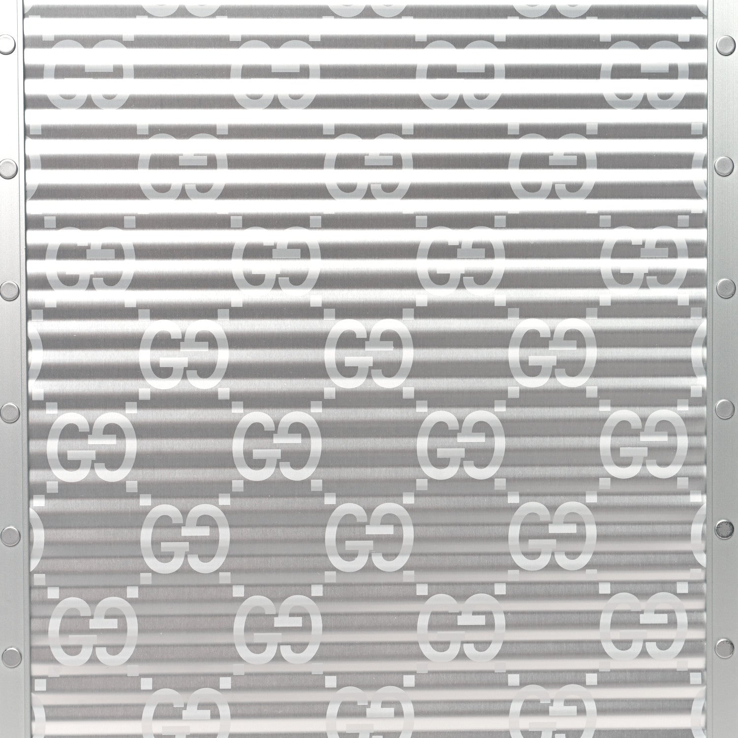 Gucci Aluminum GG Monogram Porter Cabin Plus Trolley Rosso 8 of 10