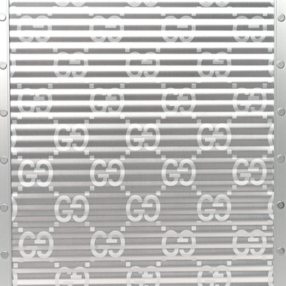 Gucci Aluminum GG Monogram Porter Cabin Plus Trolley Rosso 8 of 10