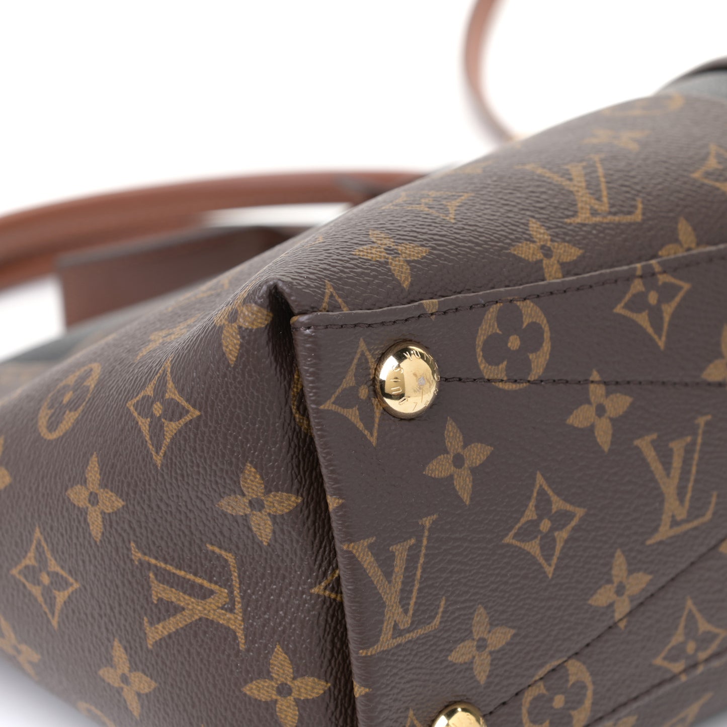 Monogram V Tote MM Black