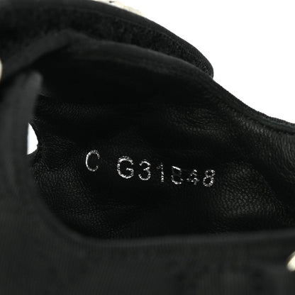 Chanel Fabric Velcro Dad Sandals 40 Black 9 of 9