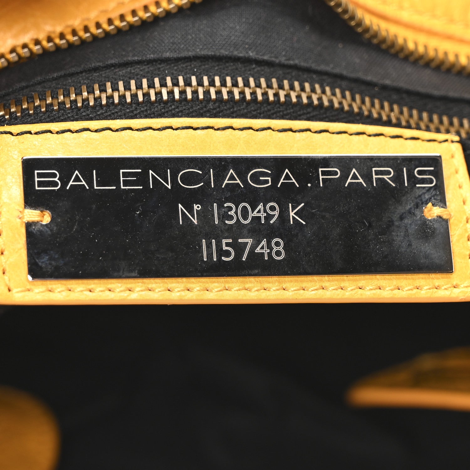 Balenciaga Agneau Classic Hardware City Mangue 6 of 10