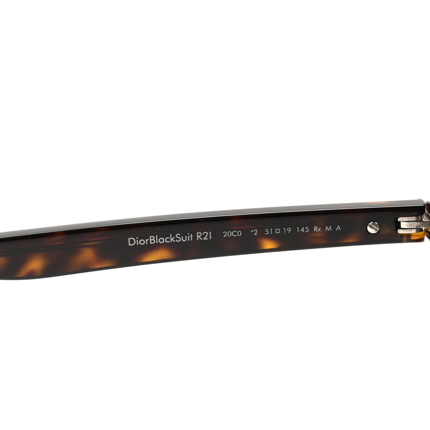 Acetate DiorBlackSuit R21 Sunglasses Tortoise