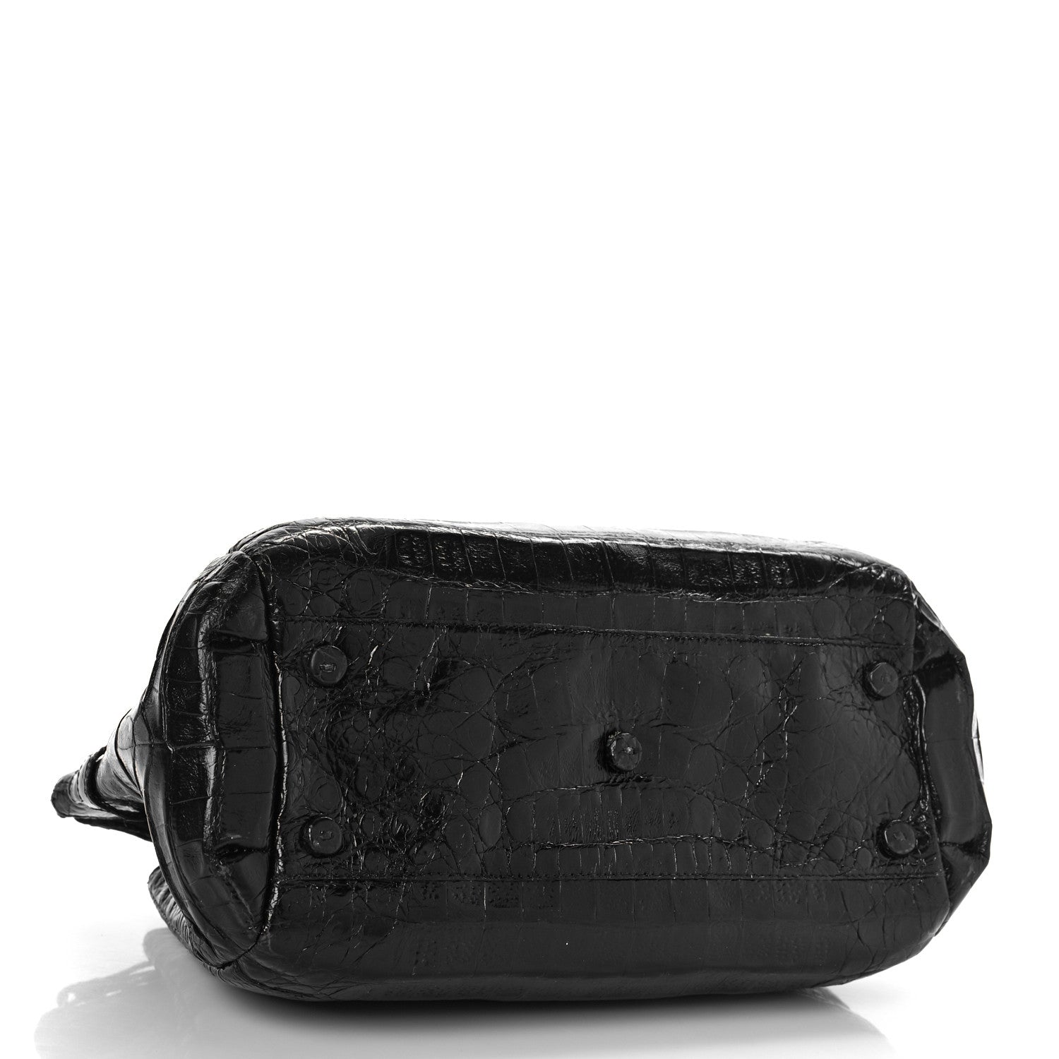 Nancy Gonzalez Crocodile Cristina Satchel Black 4 of 10