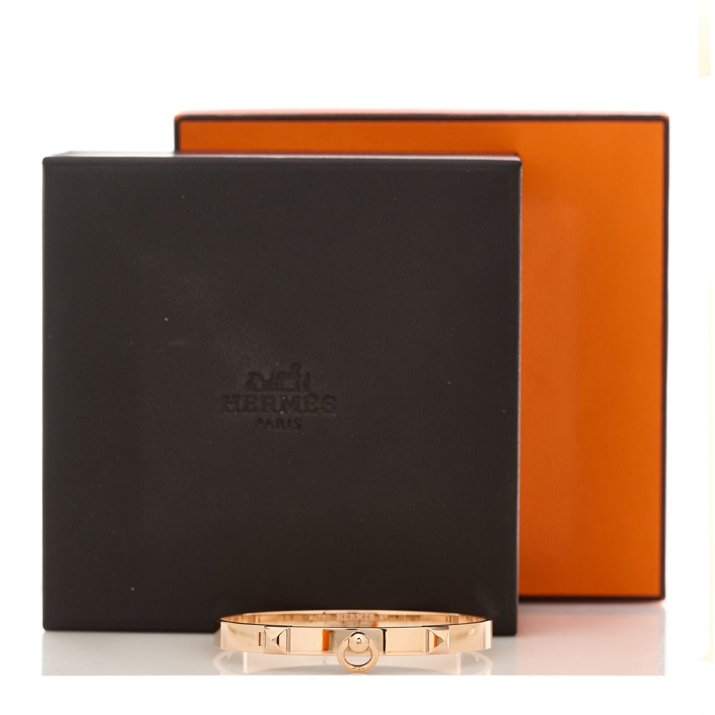 18K Rose Gold PM Collier De Chien Bracelet ST