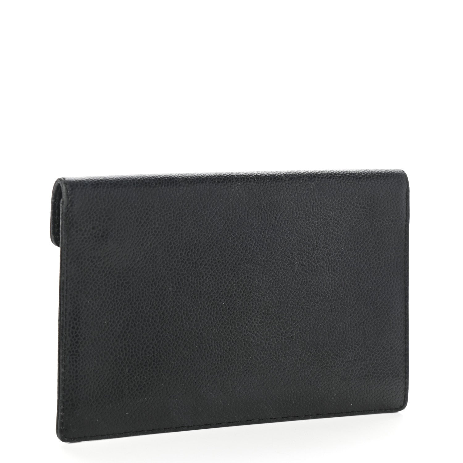 Chanel Caviar Timeless CC Envelope Wallet Black 3 of 7
