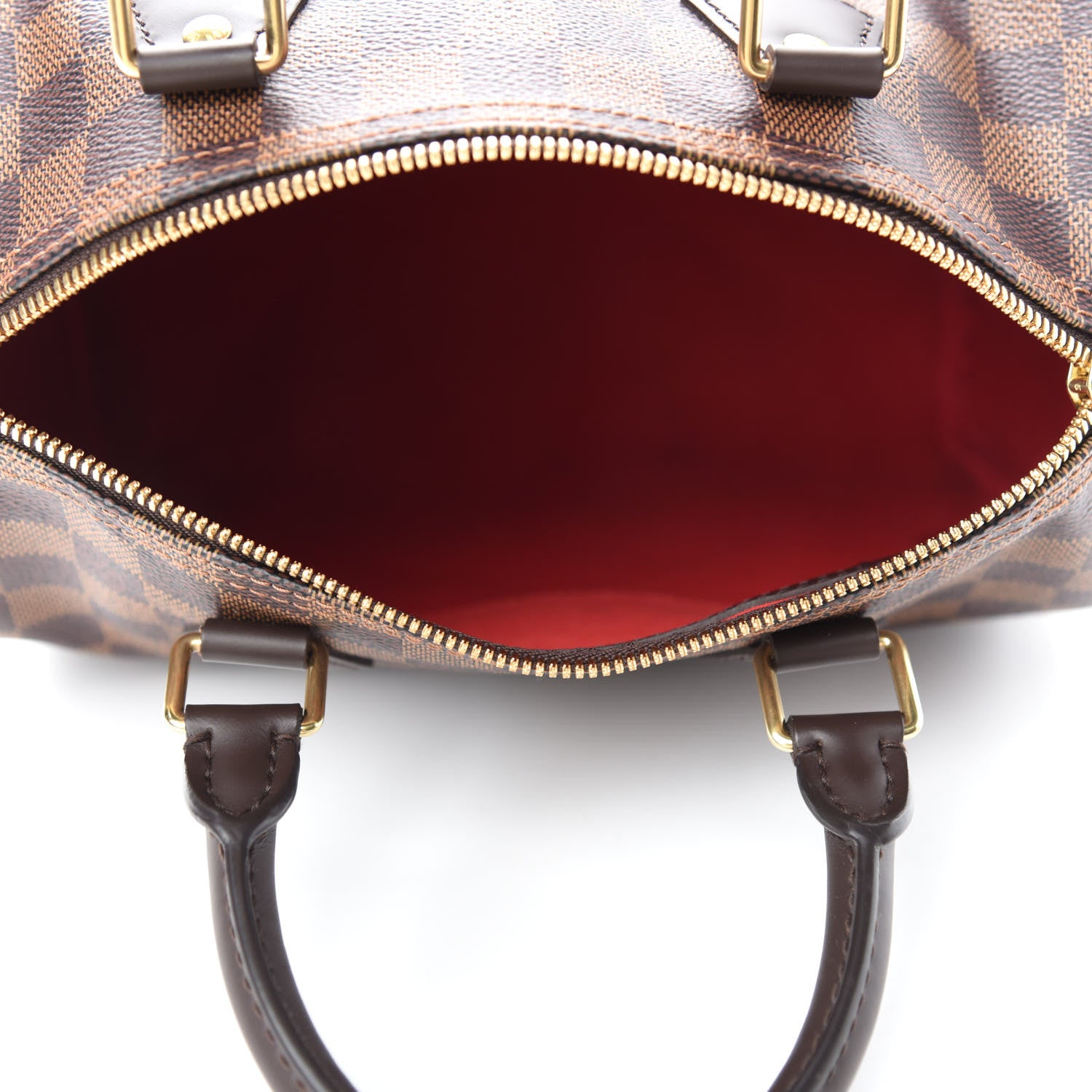 Louis Vuitton Damier Ebene Speedy Bandouliere 25 5 of 12