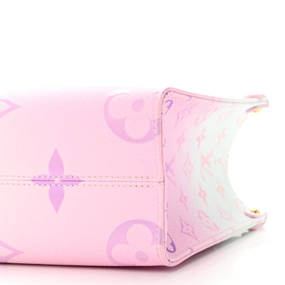 Louis Vuitton Monogram Giant Spring In The City Onthego PM Sunrise Pastel 9 of 9