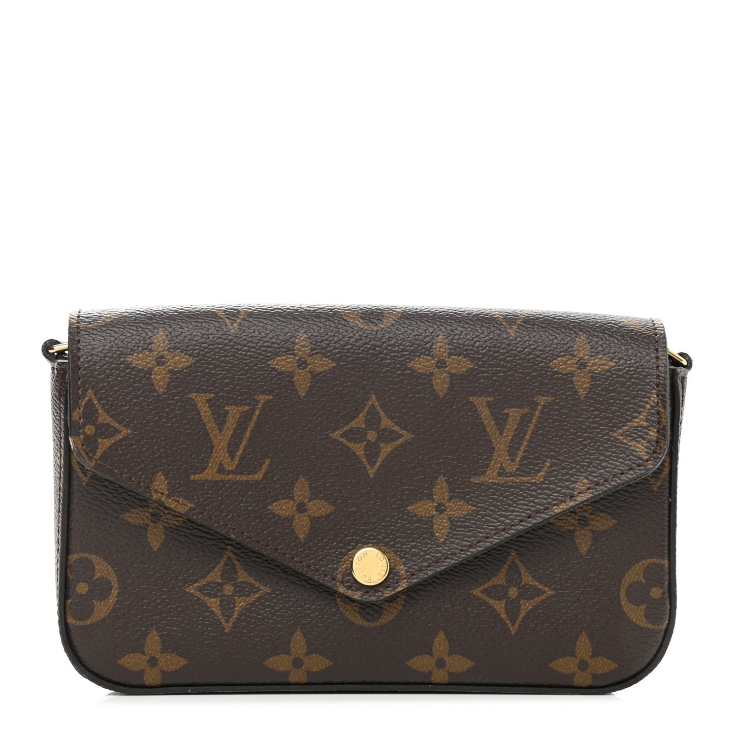 Monogram Felicie Strap & Go Felicie Pochette Kaki