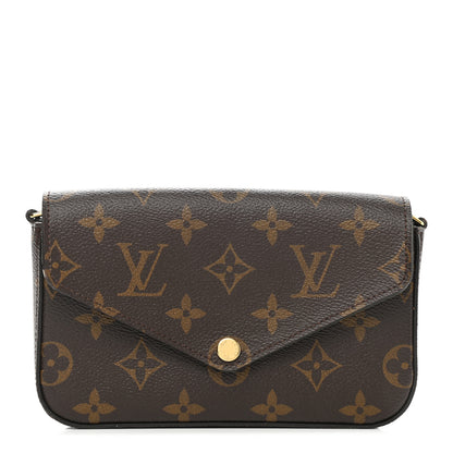 Louis Vuitton Monogram Felicie Strap & Go Felicie Pochette Kaki 1 of 6