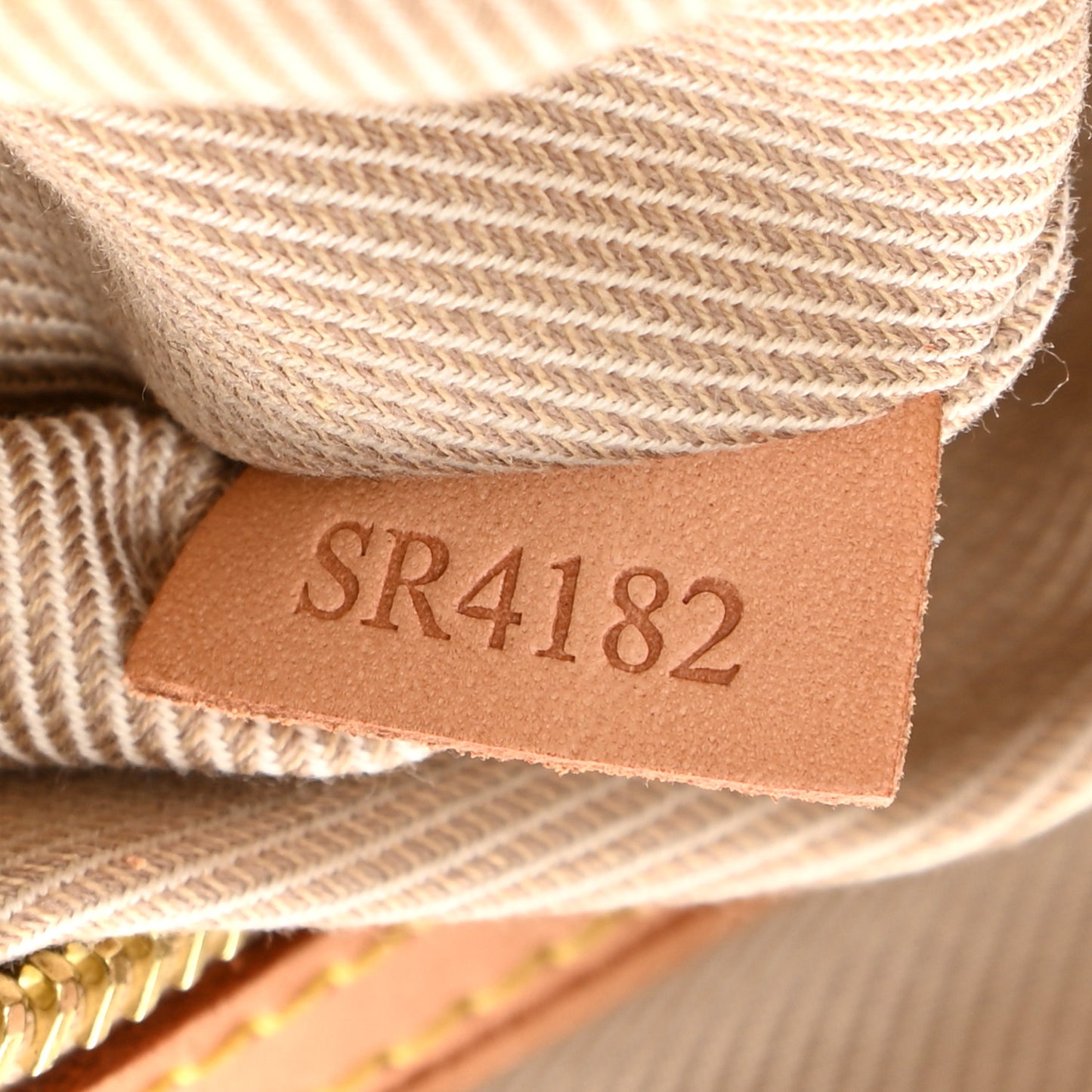 Monogram Denim Neverfull MM Beige