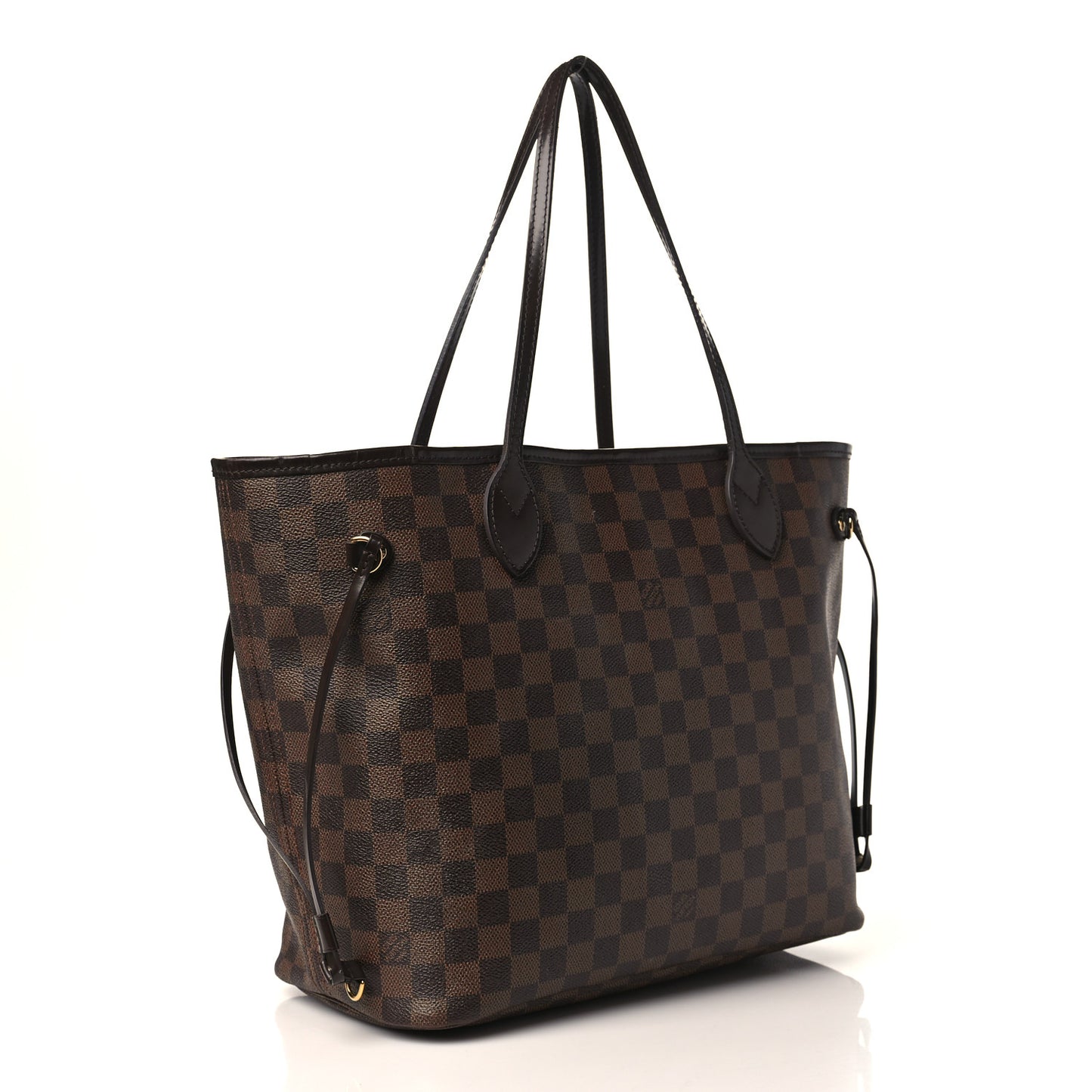 Damier Ebene Neo Neverfull MM Rose Ballerine