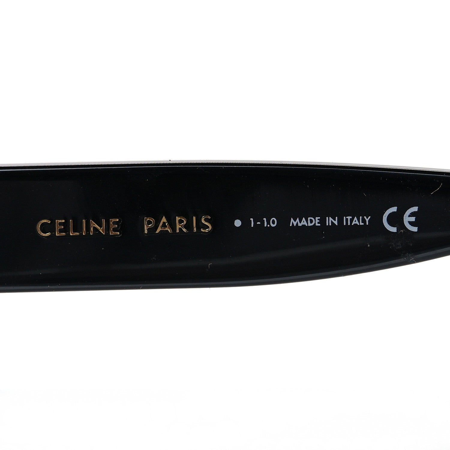 Celine Mirror Sunglasses CL4001IN Black 6 of 7