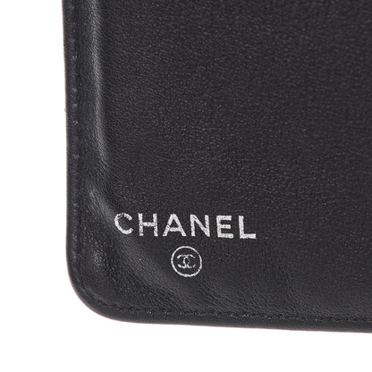 Chanel Caviar Timeless CC Zipped Pocket Wallet Black 6 of 10