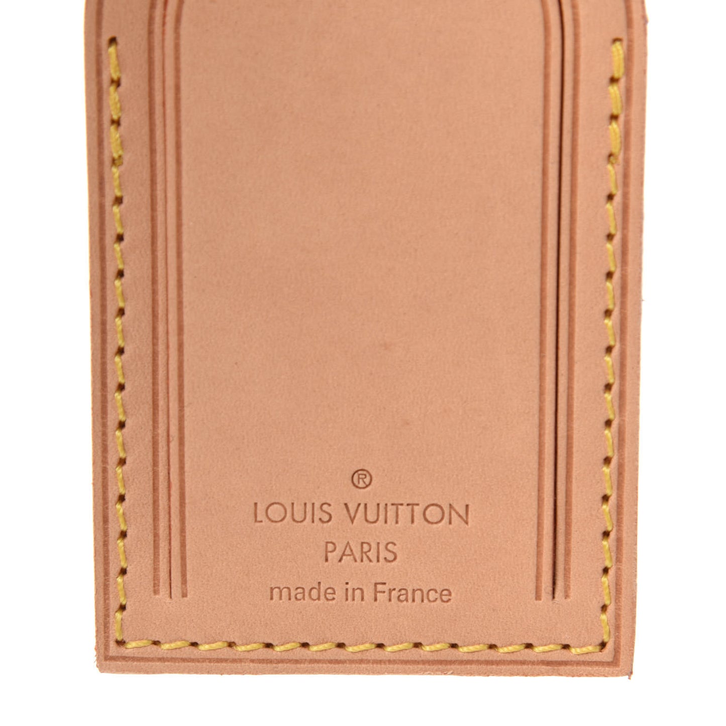 Vachetta Luggage Tag