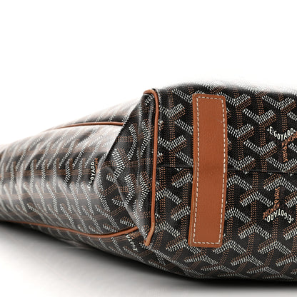 Goyard Goyardine Voltaire III Tote Black Gold 9 of 14