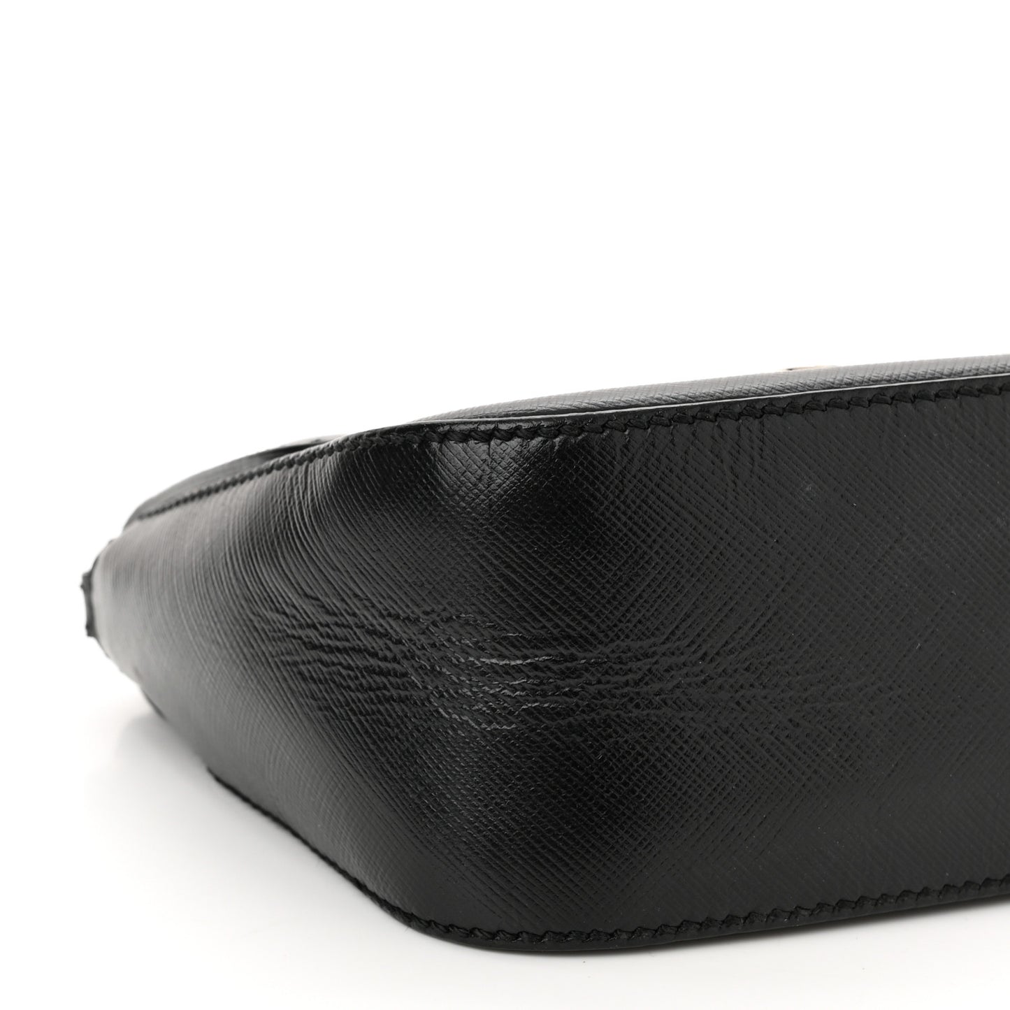 Saffiano Paris Crossbody Bag Black