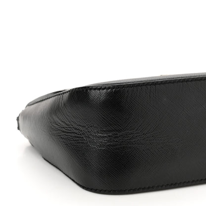 Salvatore Ferragamo Saffiano Paris Crossbody Bag Black 9 of 12