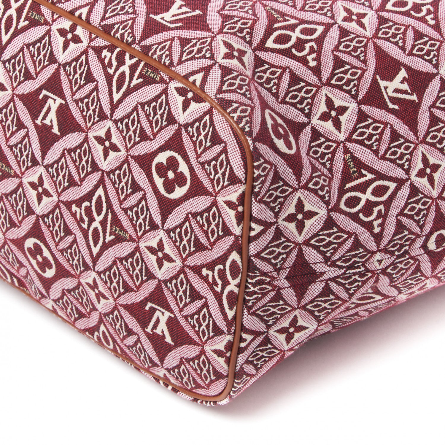 Louis Vuitton Jacquard Since 1854 Neverfull MM Bordeaux 4 of 8