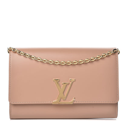 Louis Vuitton Calfskin Chain Louise GM Nude 1 of 10