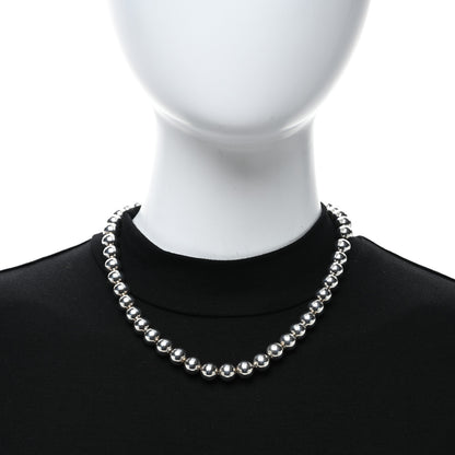 Tiffany Sterling Silver 10mm Hardwear Ball Necklace 2 of 4