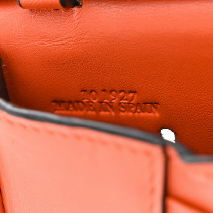 Loewe Soft Calfskin Heel Bag Orange 7 of 10