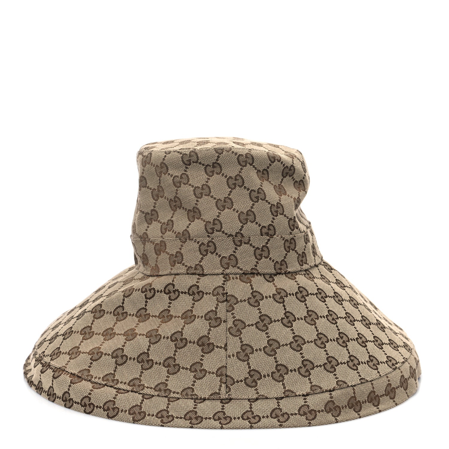 Gucci Monogram Wide Brim Hat L Beige 4 of 10