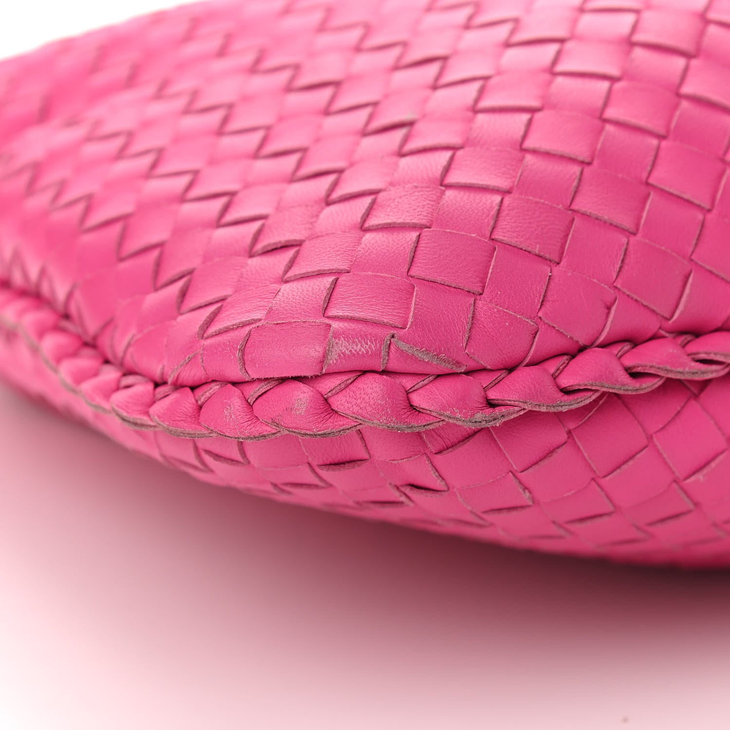 Bottega Veneta Nappa Intrecciato Large Veneta Hobo Rosa Shock 8 of 14