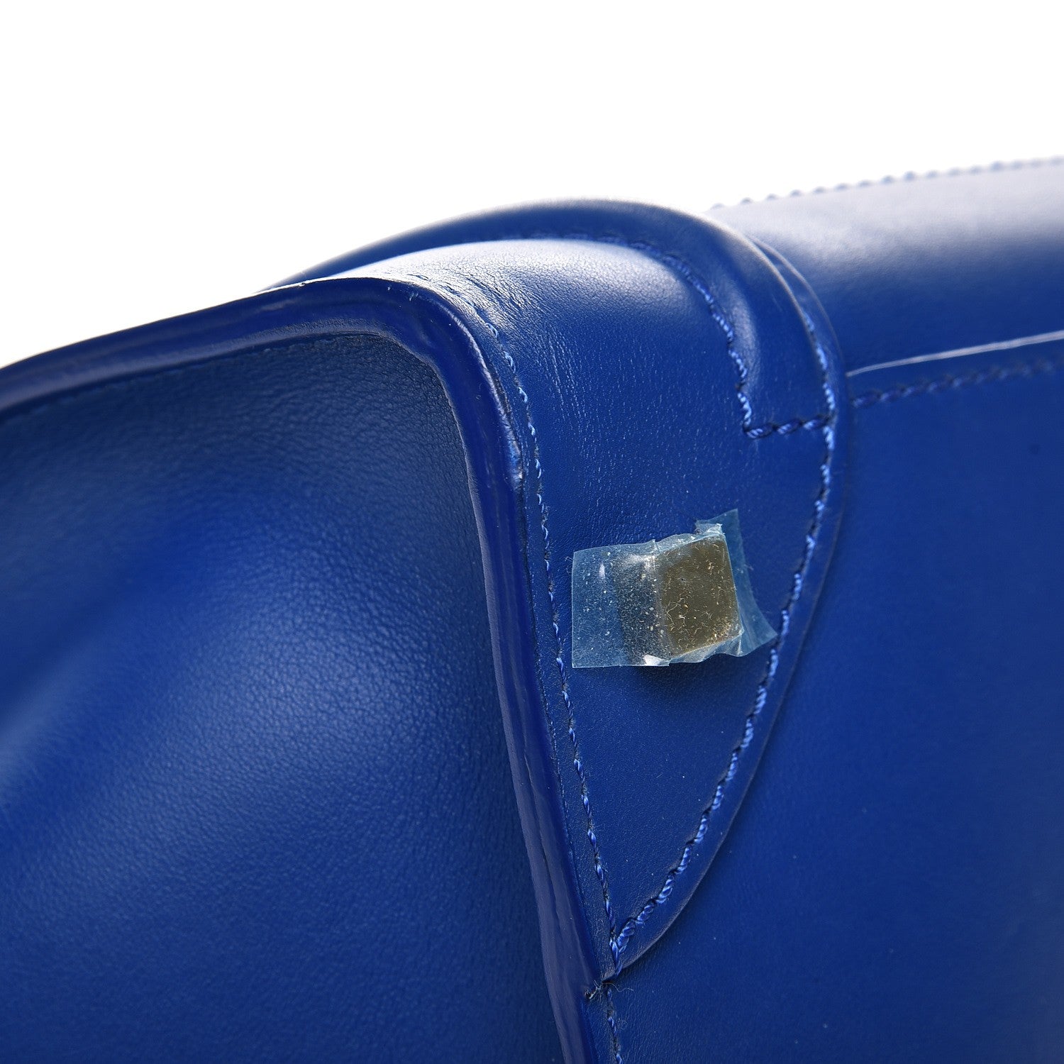 Celine Smooth Calfskin Mini Luggage Royal Blue 10 of 11