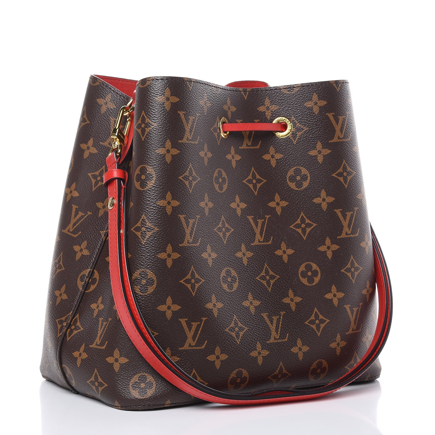 Louis Vuitton Monogram Neonoe MM Coquelicot 3 of 11