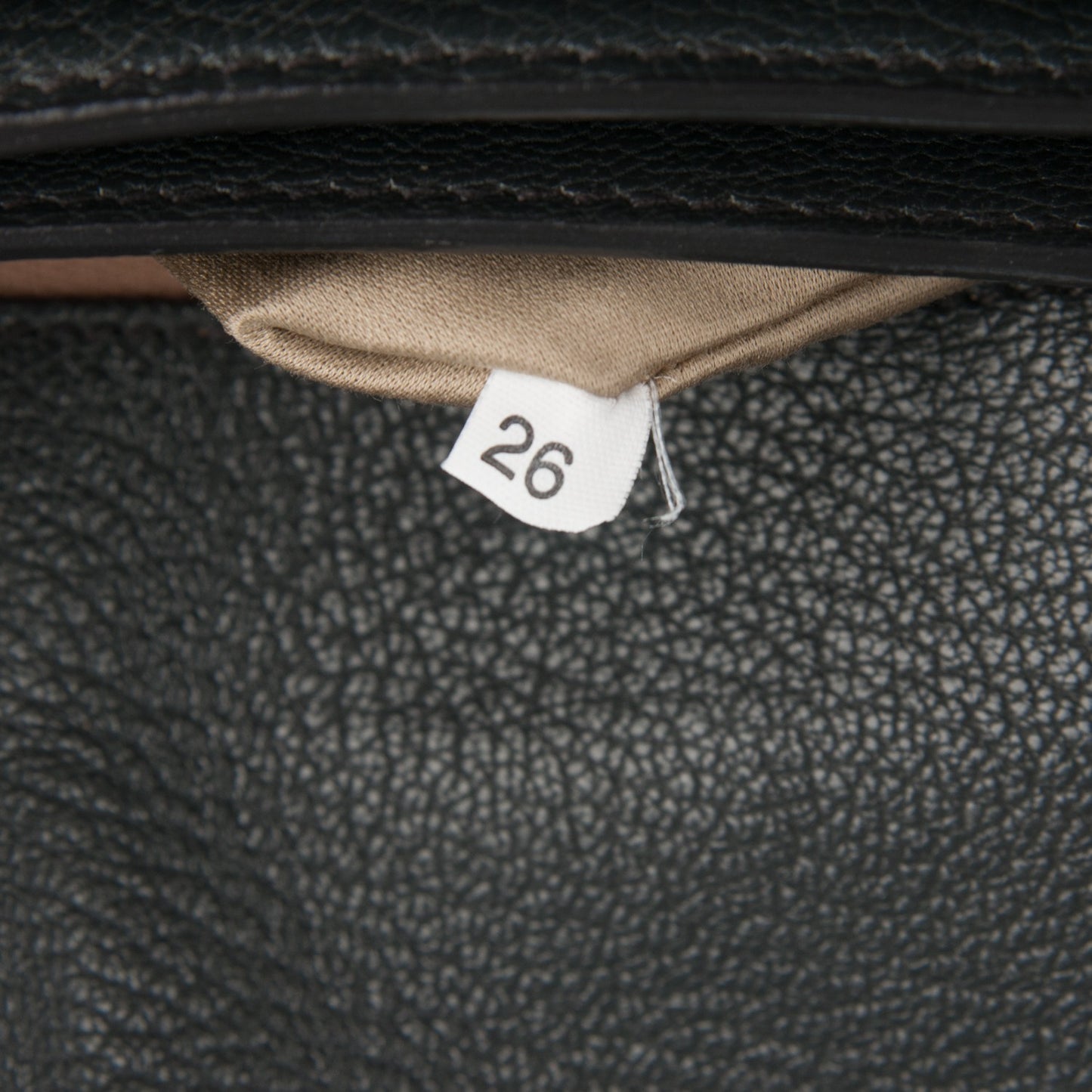 Goatskin Madras Shoulder Bag Ardesia