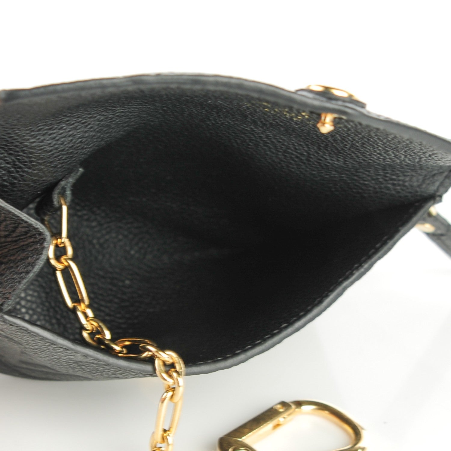 Louis Vuitton Empreinte Key Pouch Black 5 of 7
