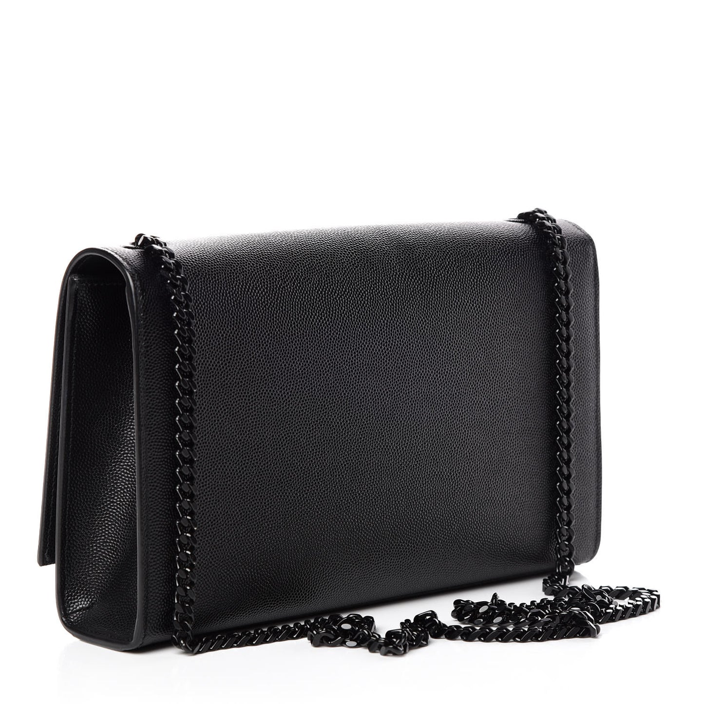 Grain De Poudre Medium Star Monogram Kate Satchel Black