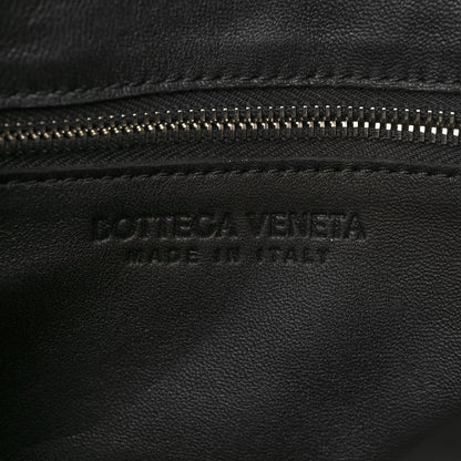 Bottega Veneta Lambskin Maxi Intrecciato Cassette Crossbody Bag Black 6 of 6